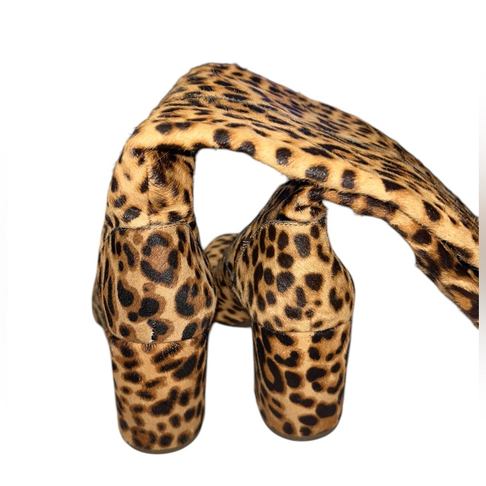 Gianni Bini Leather Leopard Print Boots 
Size 6 M - Picture 6 of 9